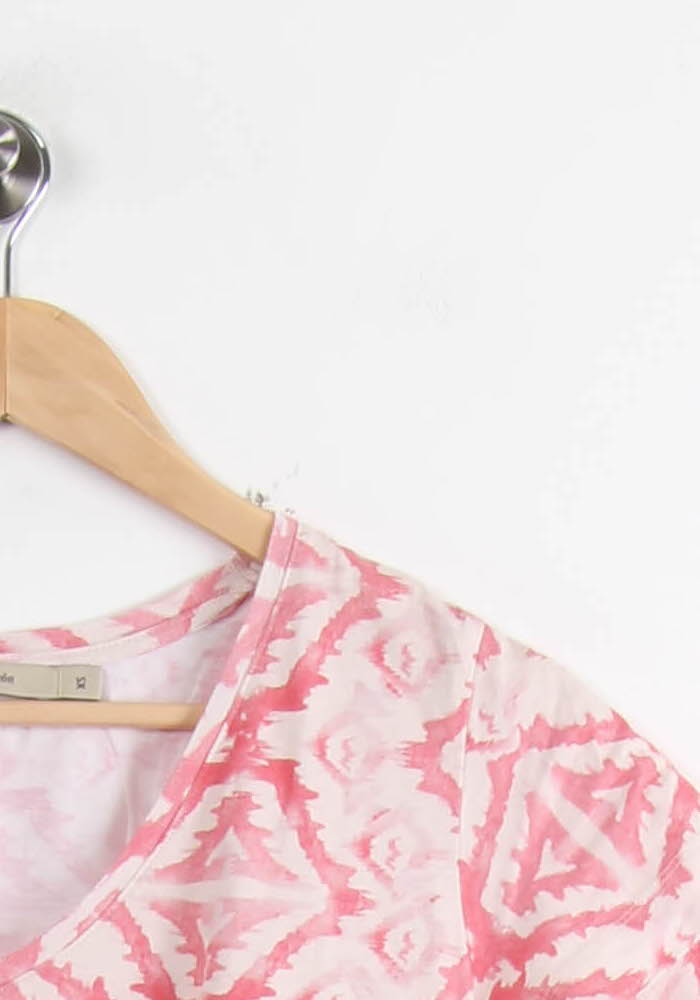 Tee-shirt Rose et Orange - Taille XS/34