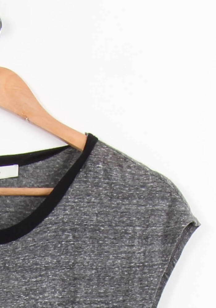 Robe Drapée Grise - Taille L/40