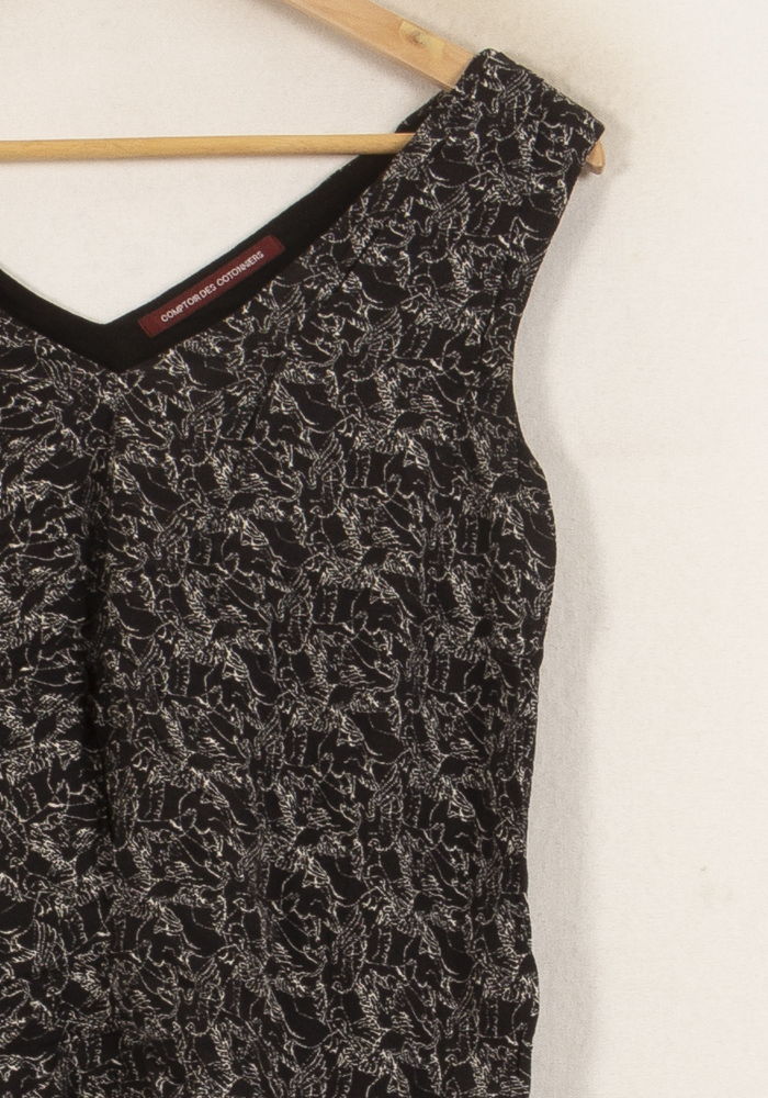 Débardeur Noir et Blanc - Taille XS/34