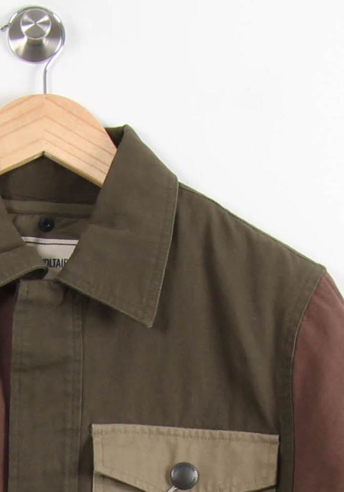 Veste Verte et Marron - Taille S/36