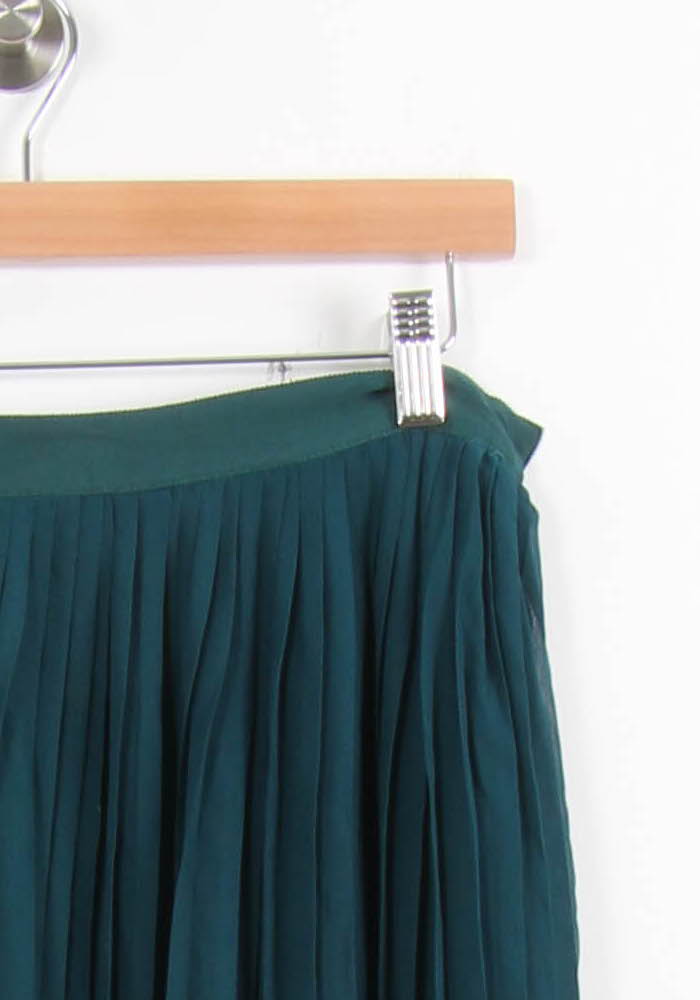 Jupe Plissée Verte - Taille L/40