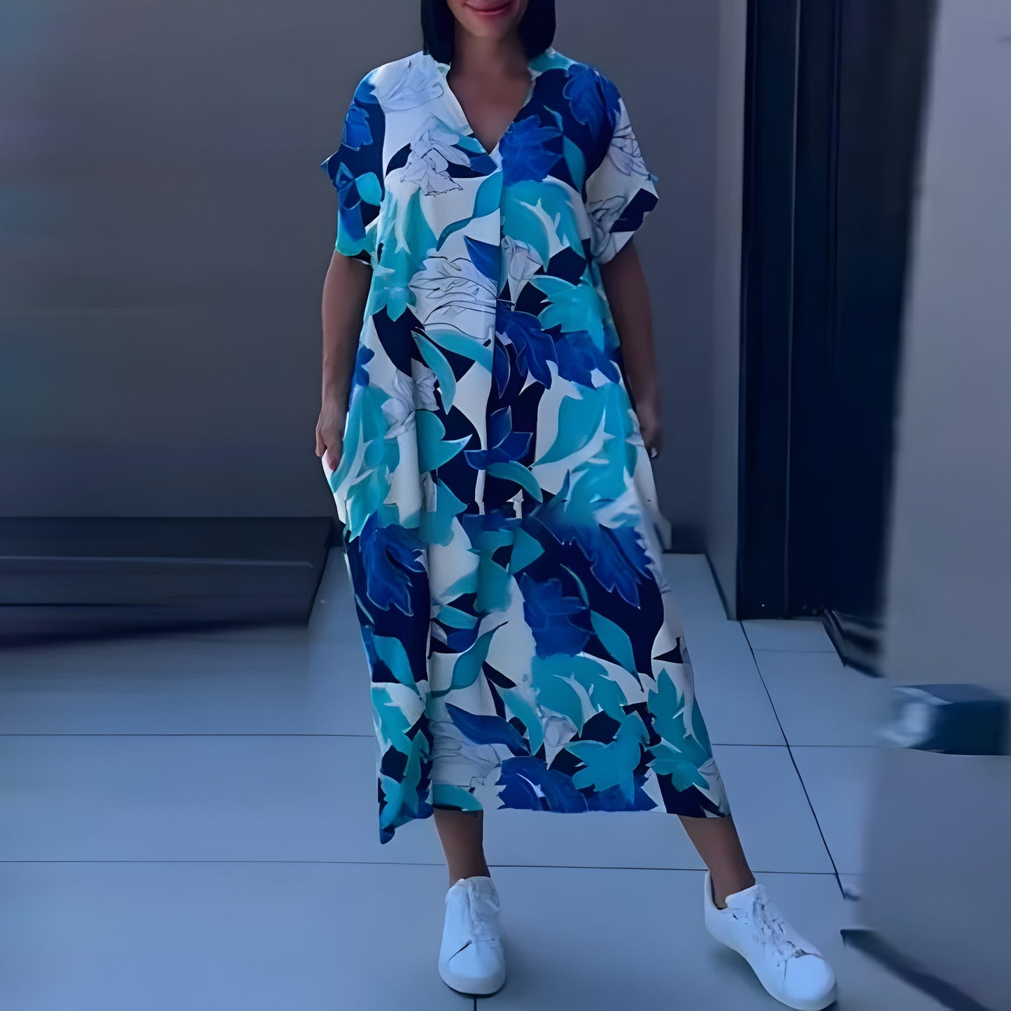 Zoé™ | Robe Maxi avec Imprimé Coloré