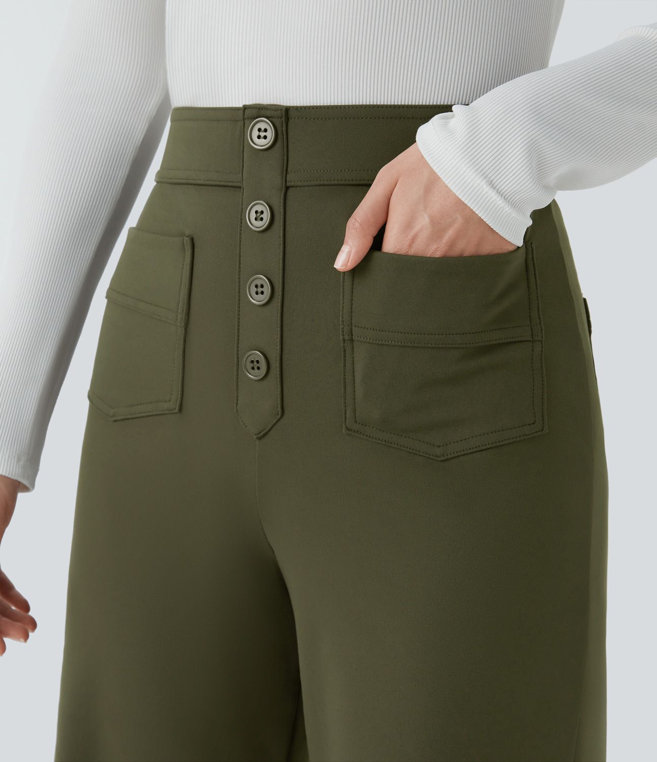 Taille™ | Pantalon Élastique Taille Haute 
