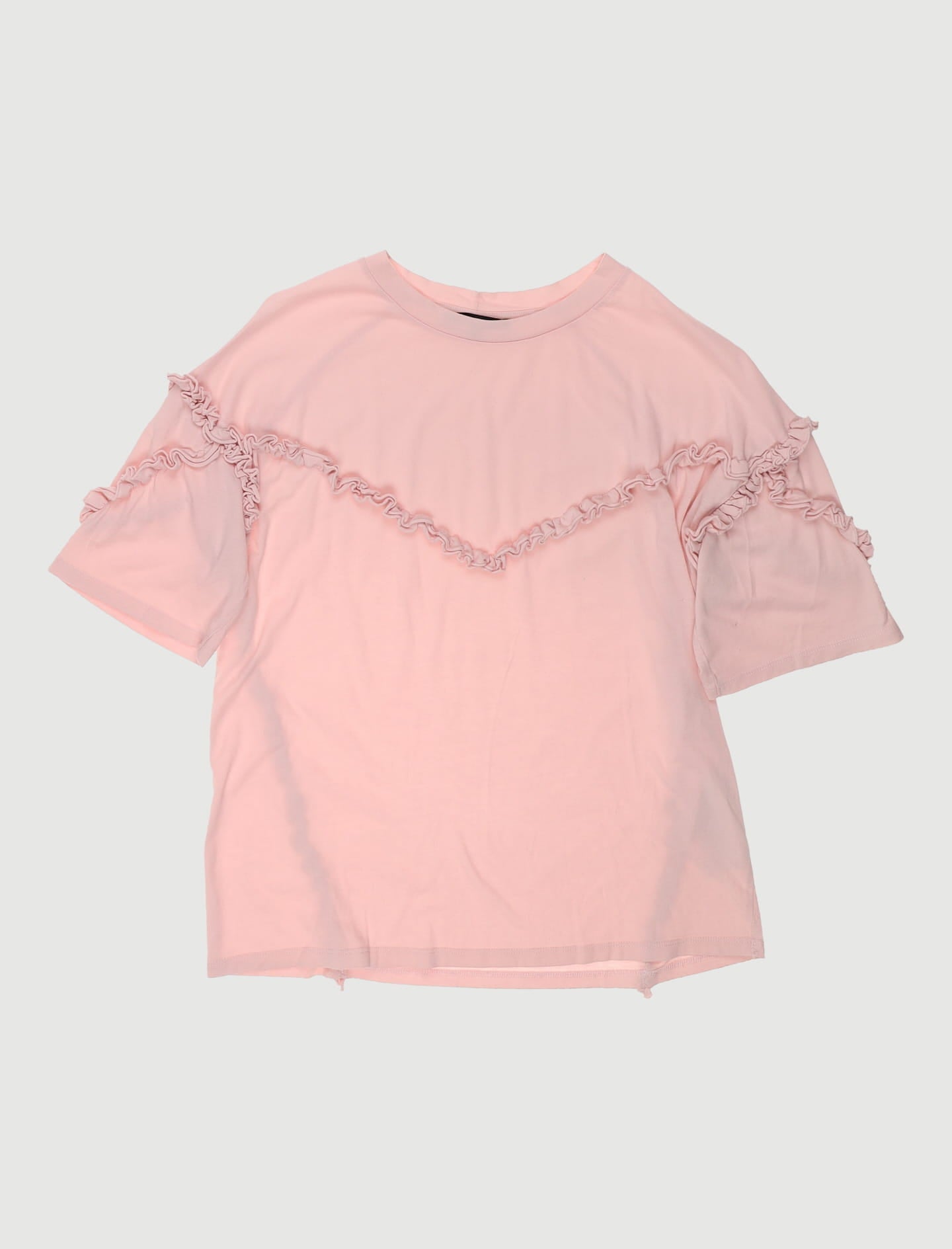 Tee-Shirt Avec Détail Volanté - Taille L/40