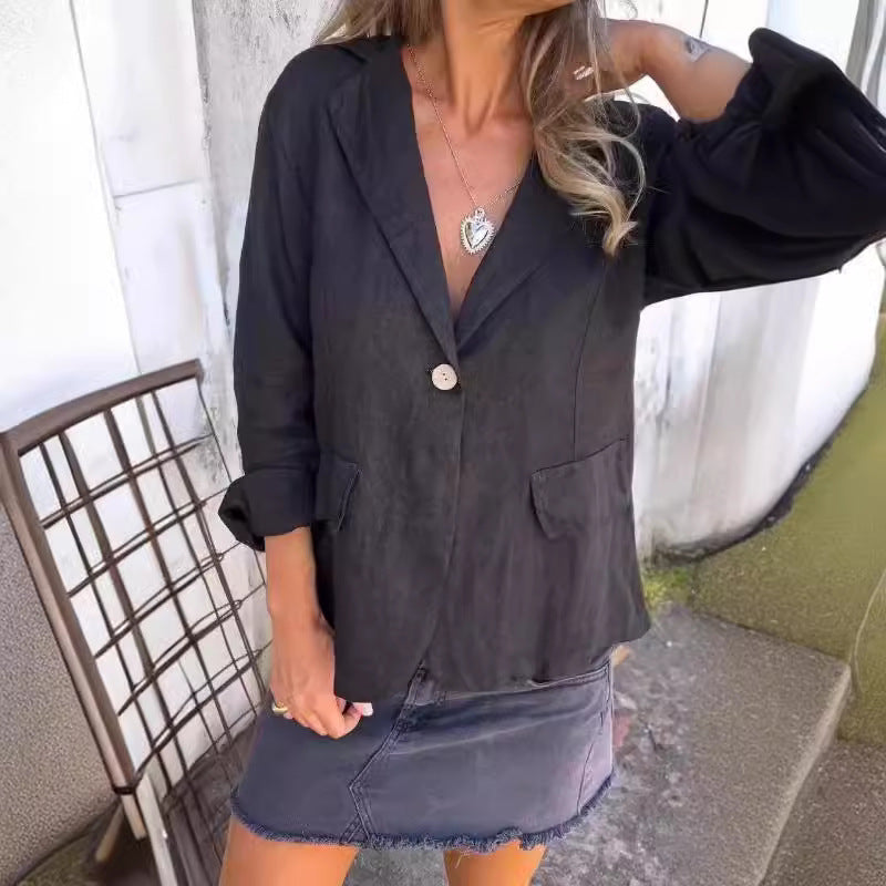 Adèle™ | Blazer uni confortable