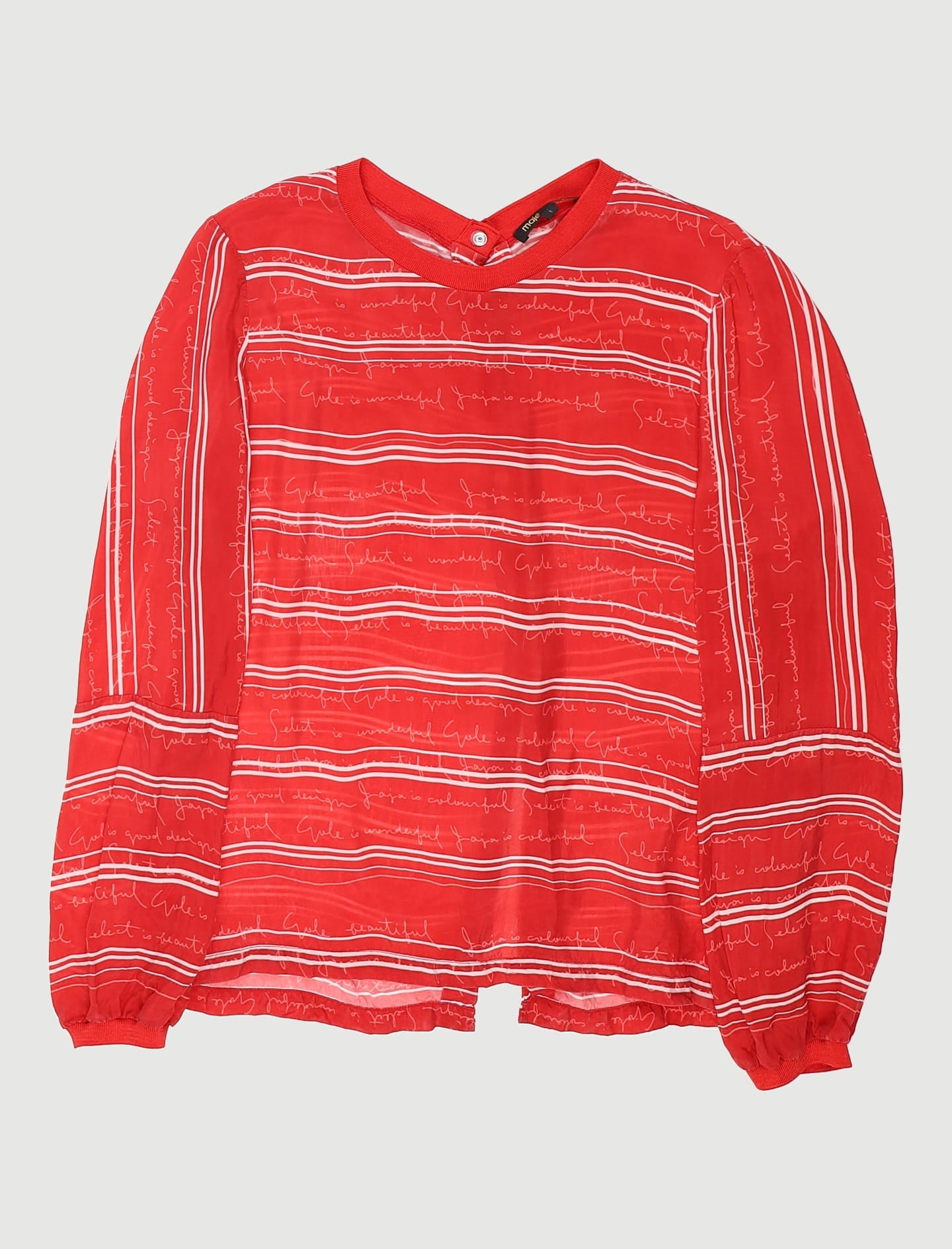 Top Fluide Imprimé Inscriptions - Taille S/36