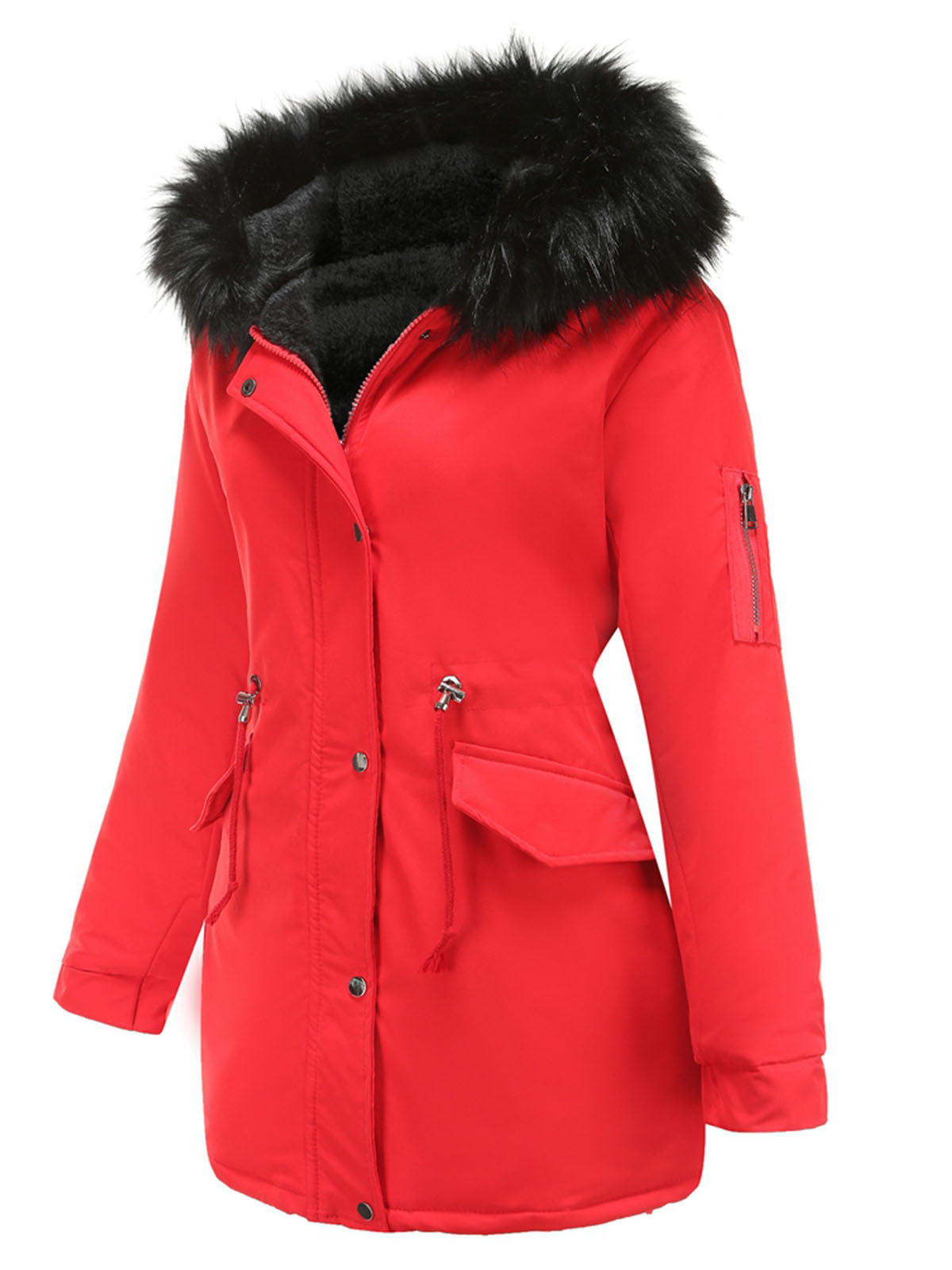 Arielle | Parka d'hiver avec doublure et fourrure douce