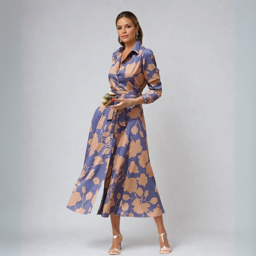 Claire™ | Robe élégante à imprimé floral