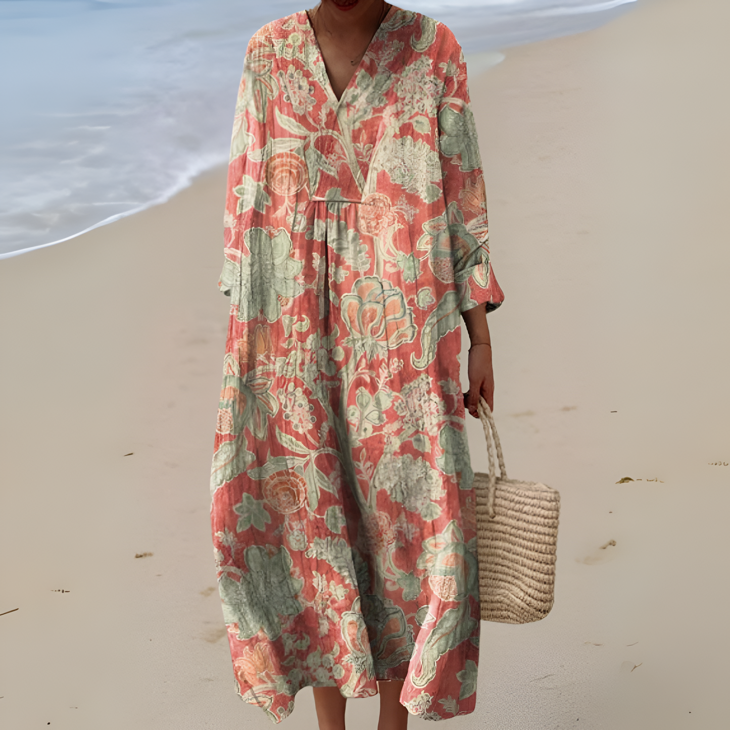 EllisMC | Robe vintage à fleurs