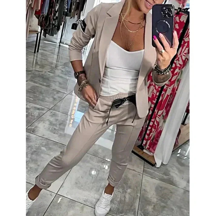 Lauren™ | Ensemble Blazer et Pantalon Chique