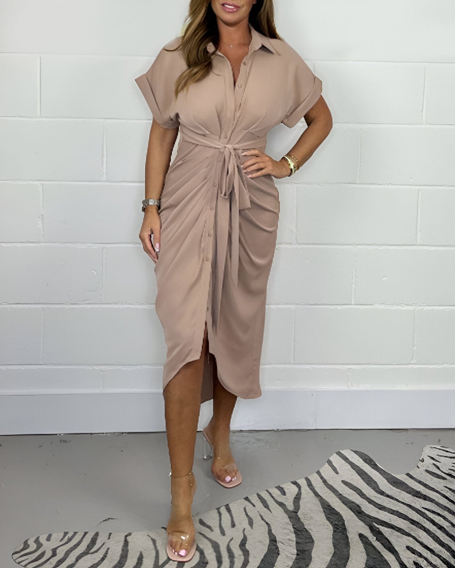 Elise™ | Robe plissée élégante 