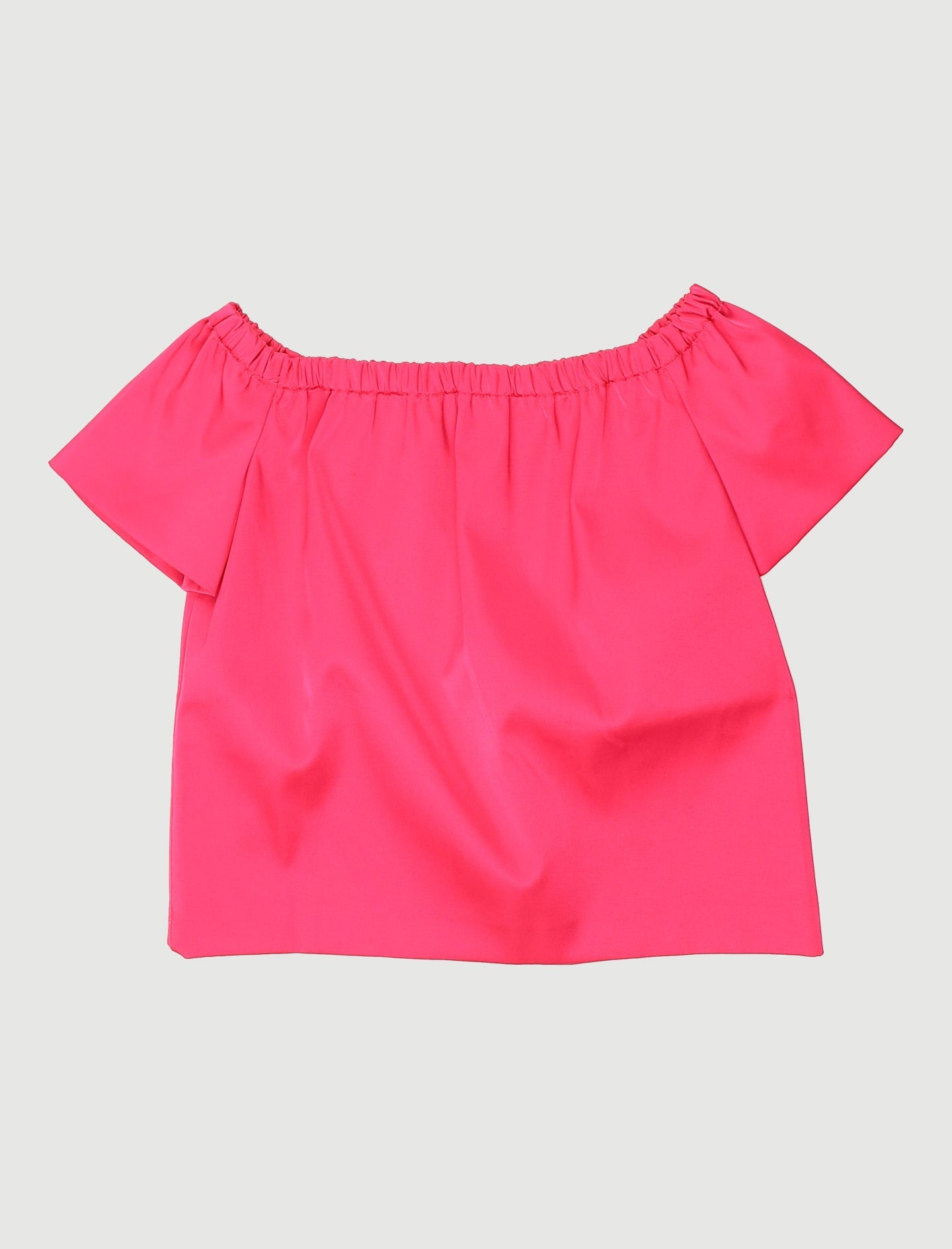 Top En Satin Aux Épaules Dénudées - Taille S/36