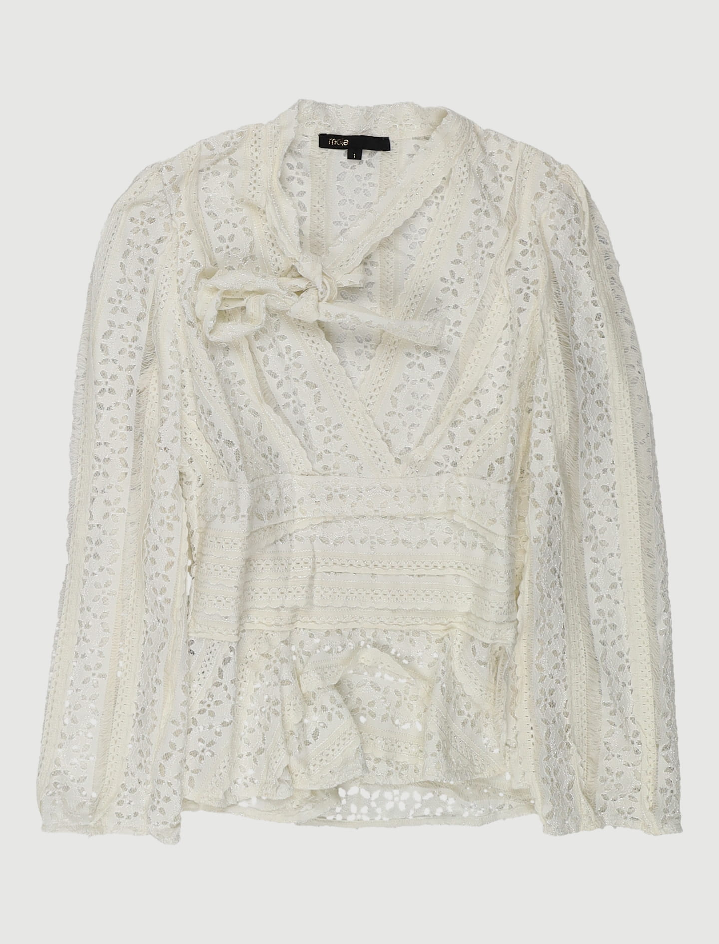 Top Brodé Avec Liens - Taille S/36