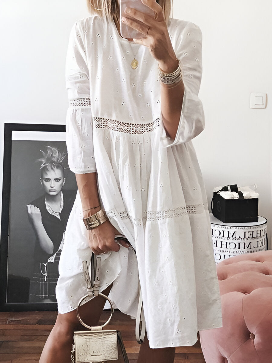 Giulia™ | Robe Boho Vintage avec Dentelle