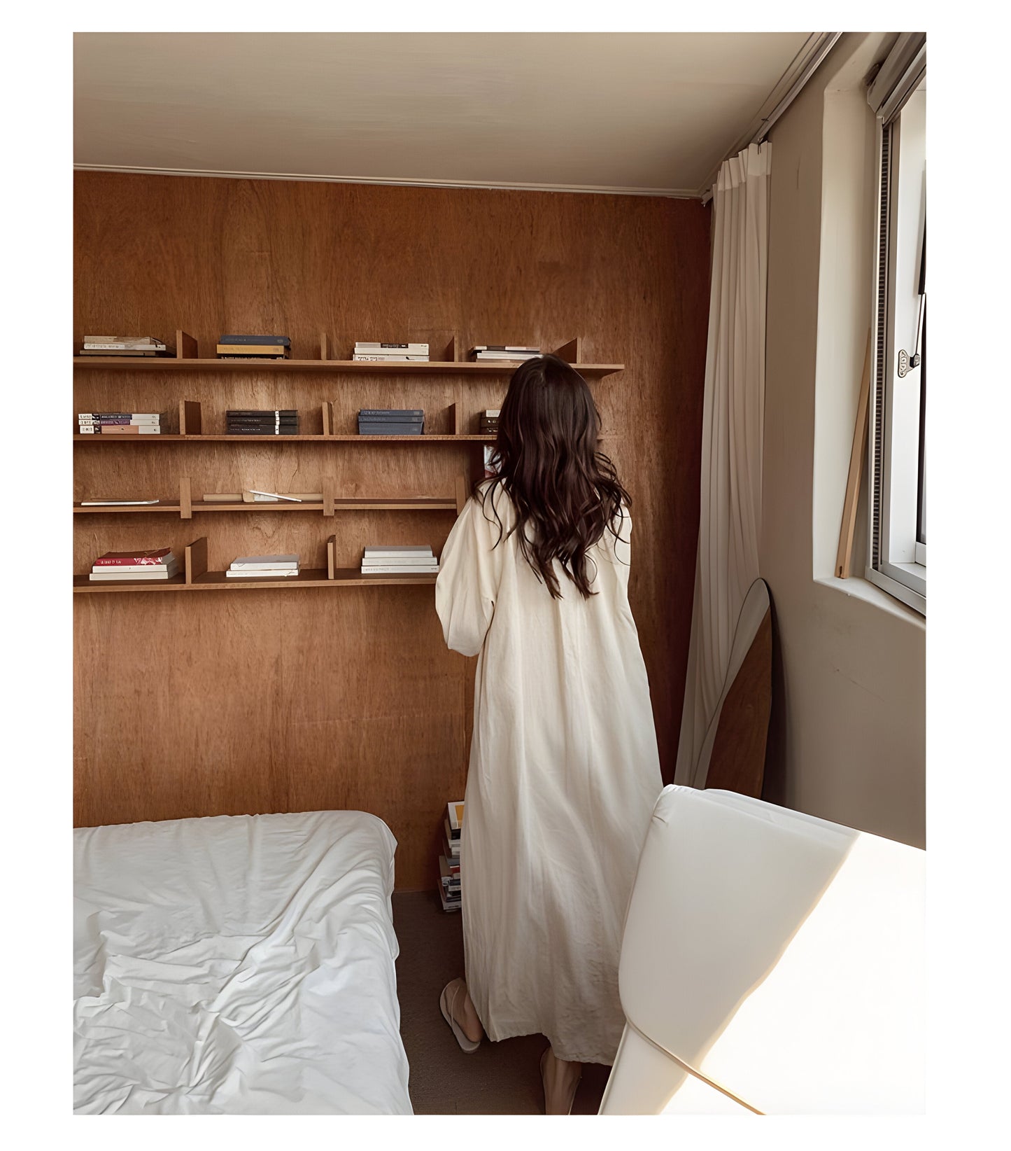 Sohée™ | Robe de Lounge Élégante en Coton