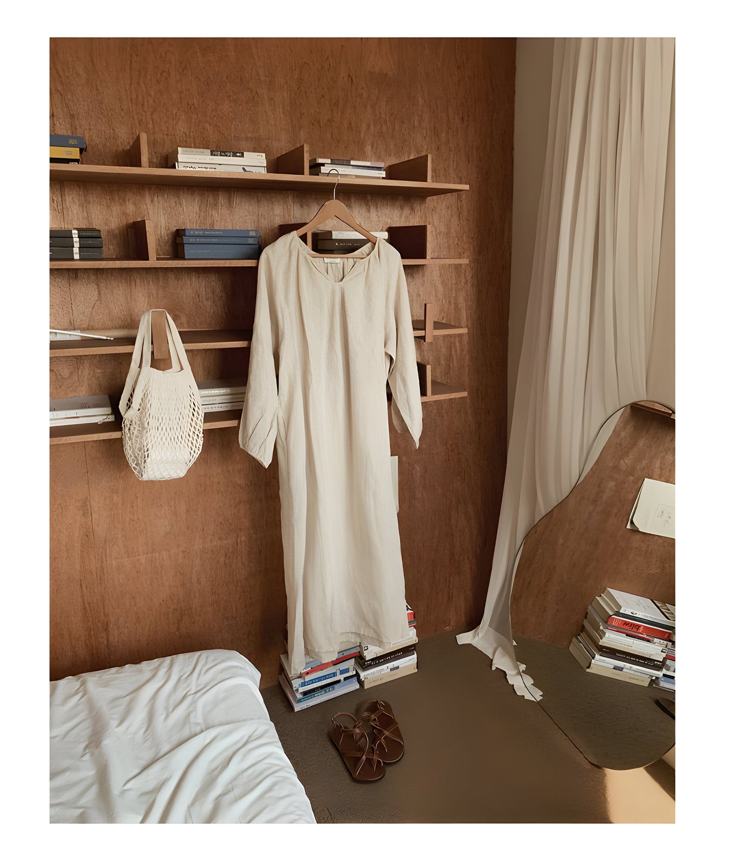 Sohée™ | Robe de Lounge Élégante en Coton