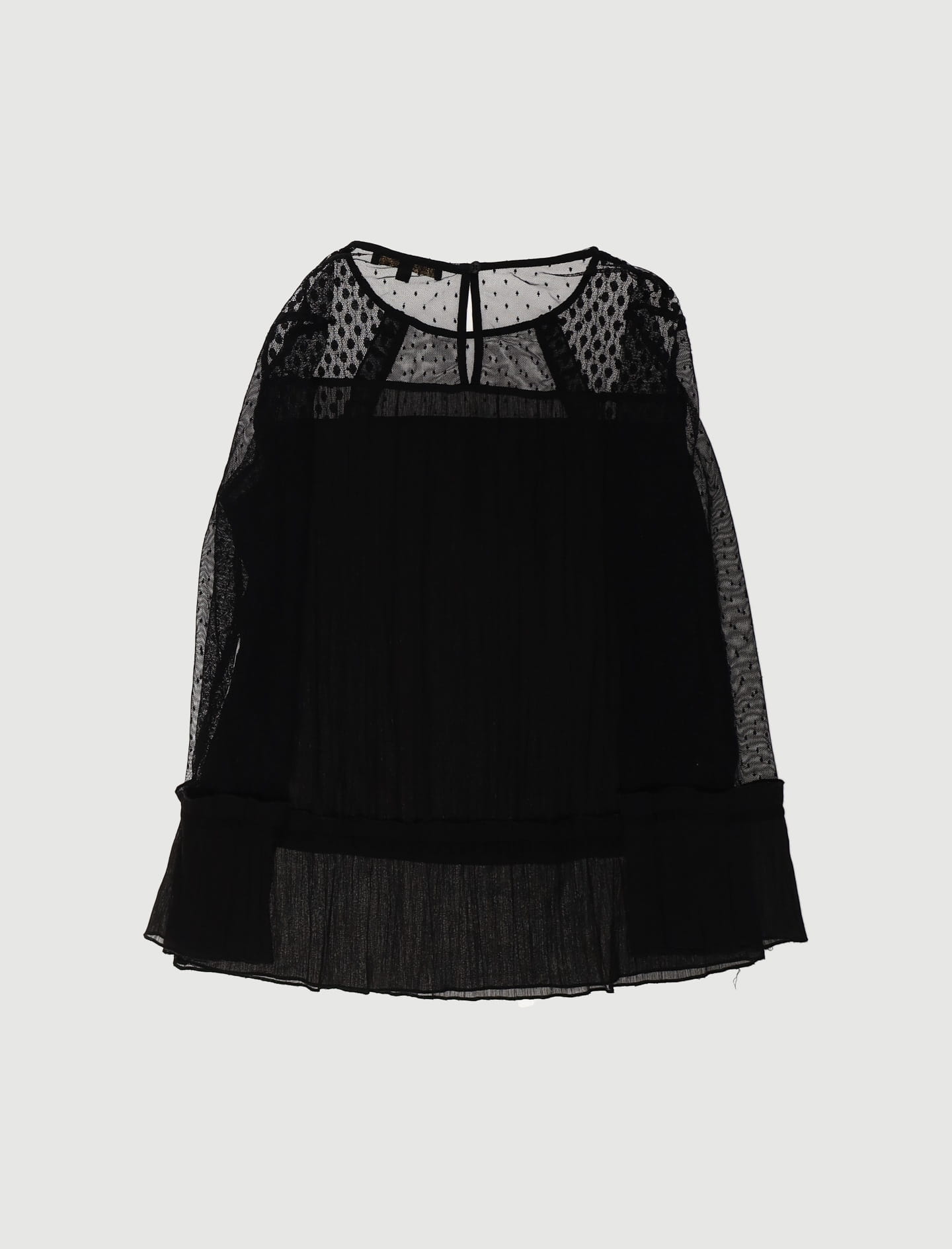 Top Fluide Et Plissé Avec Plumetis - Taille S/36