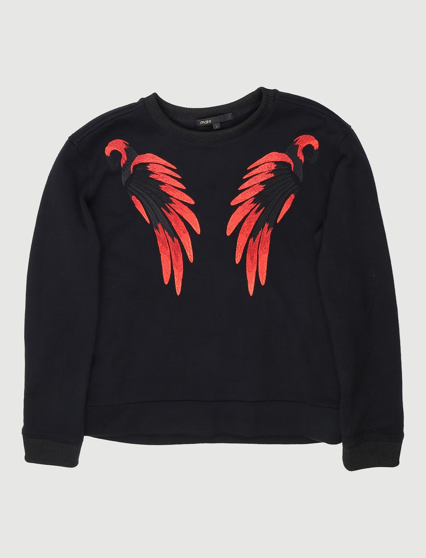 Sweat Esprit Néoprène Brodé - Taille S/36