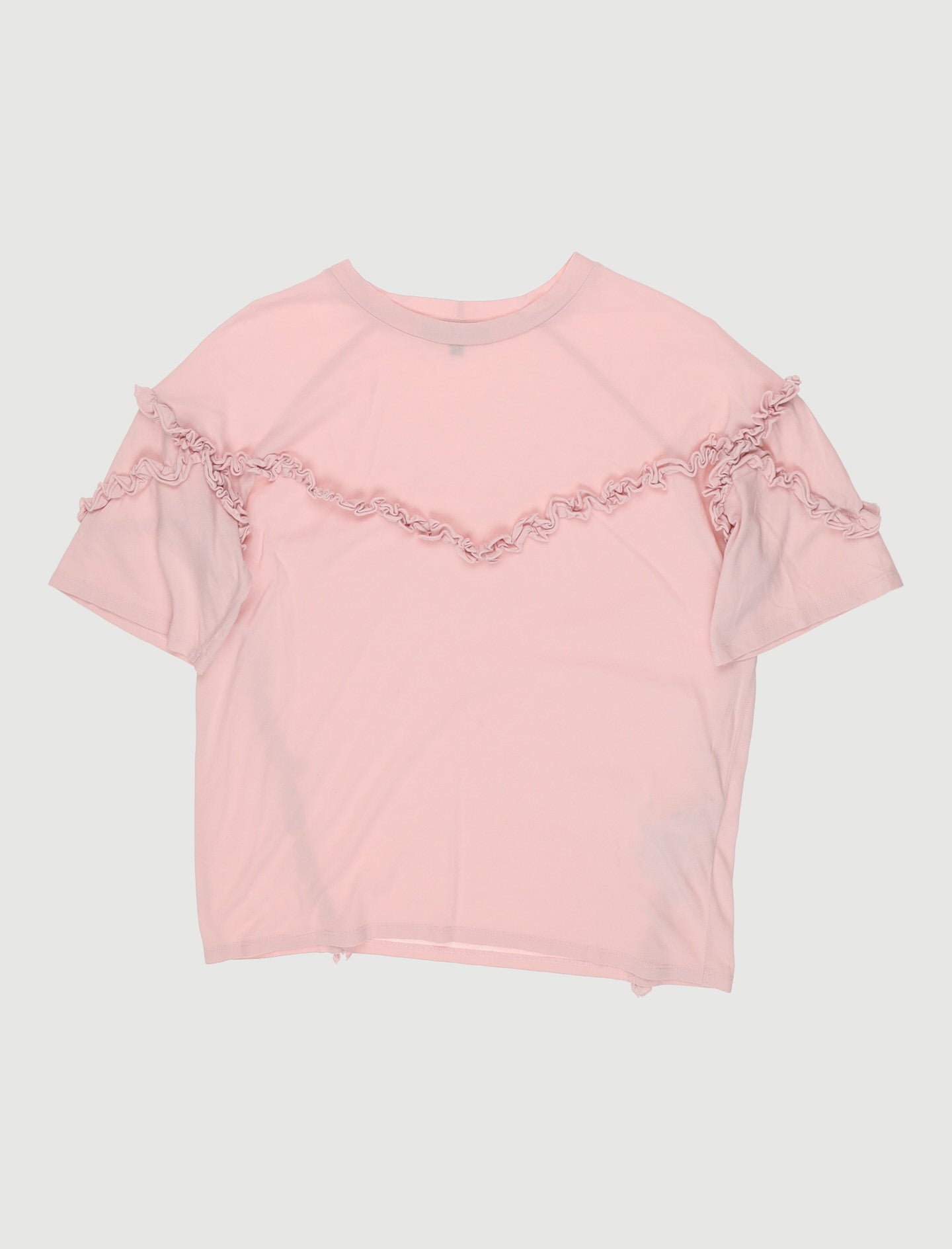 Tee-Shirt Avec Détail Volanté - Taille M/38