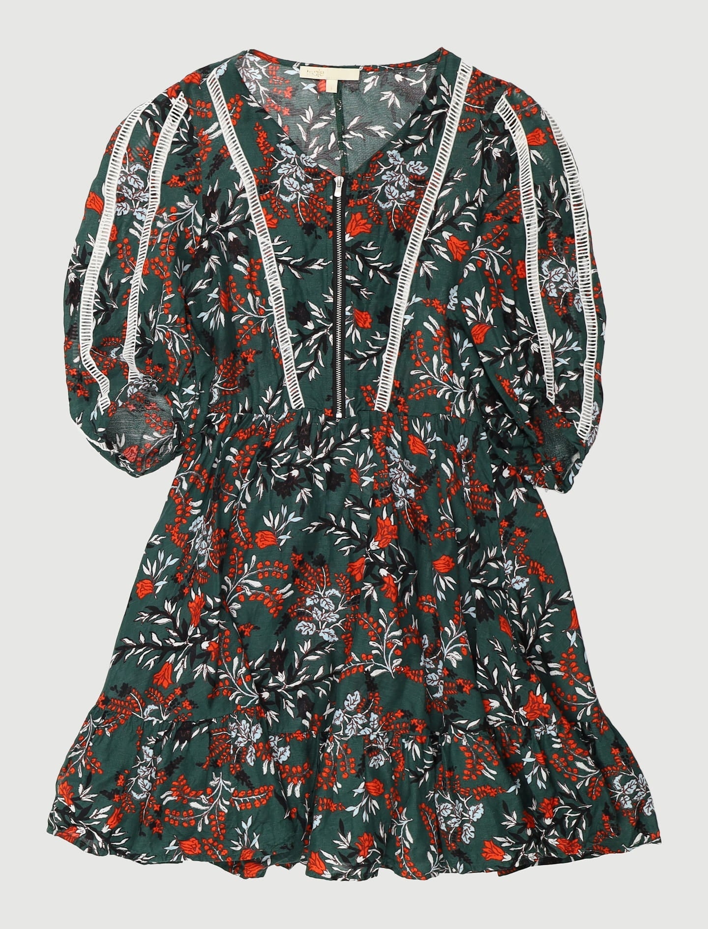 Robe Volantée Imprimée - Taille S/36