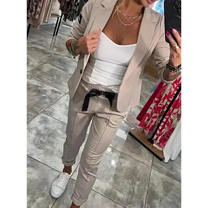 Lauren™ | Ensemble Blazer et Pantalon Chique