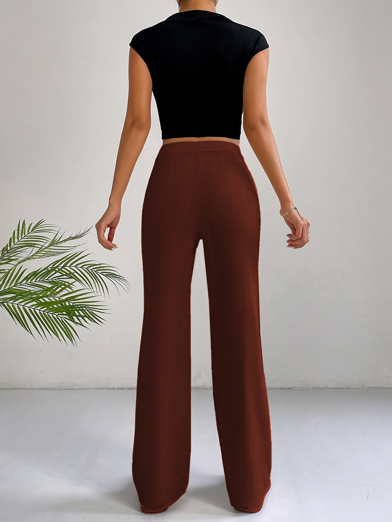 Quintina™ | Pantalon Taille Haute Tendance