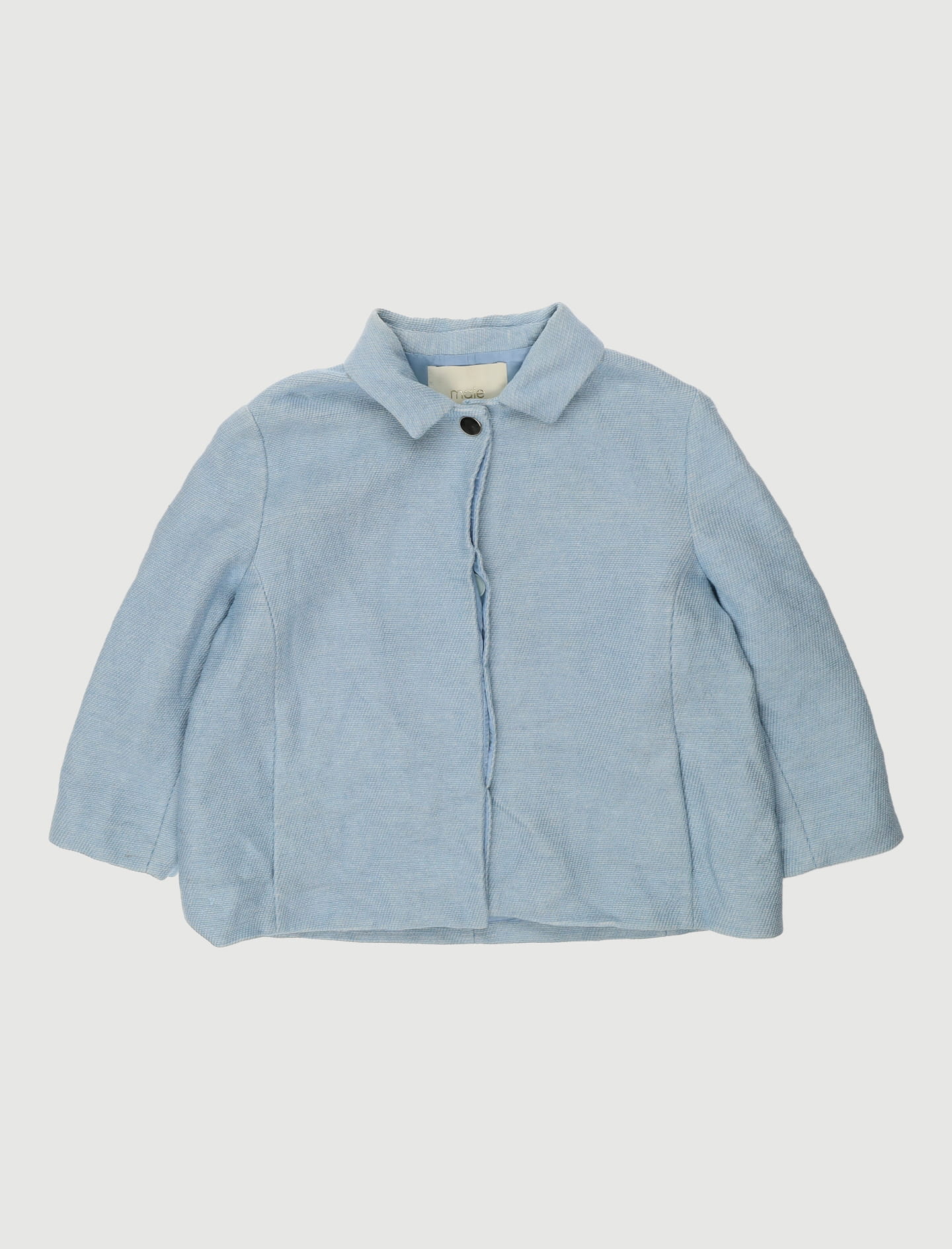 Veste Courte En Tissu Natté - Taille S/36