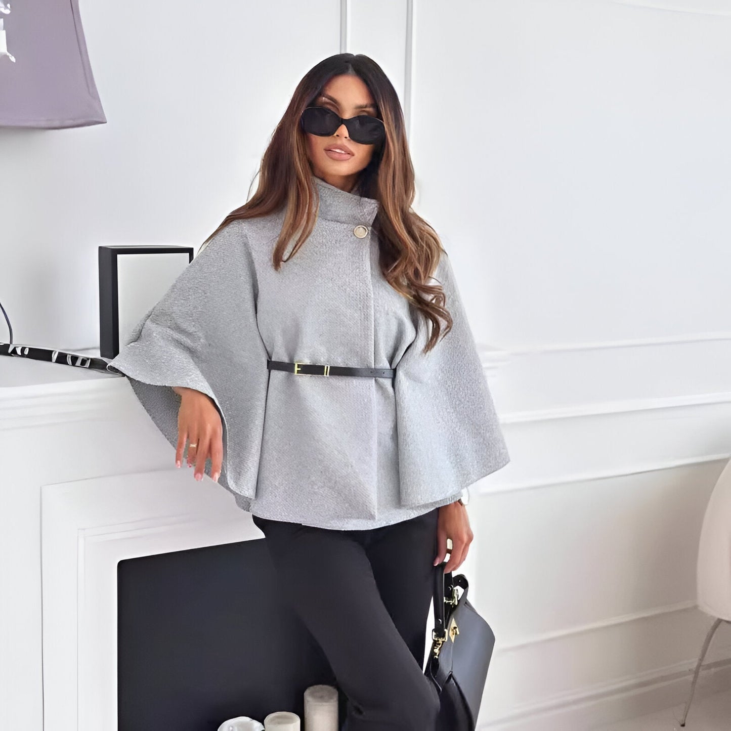 Amélie™ | Manteau Chique à Ceinture 