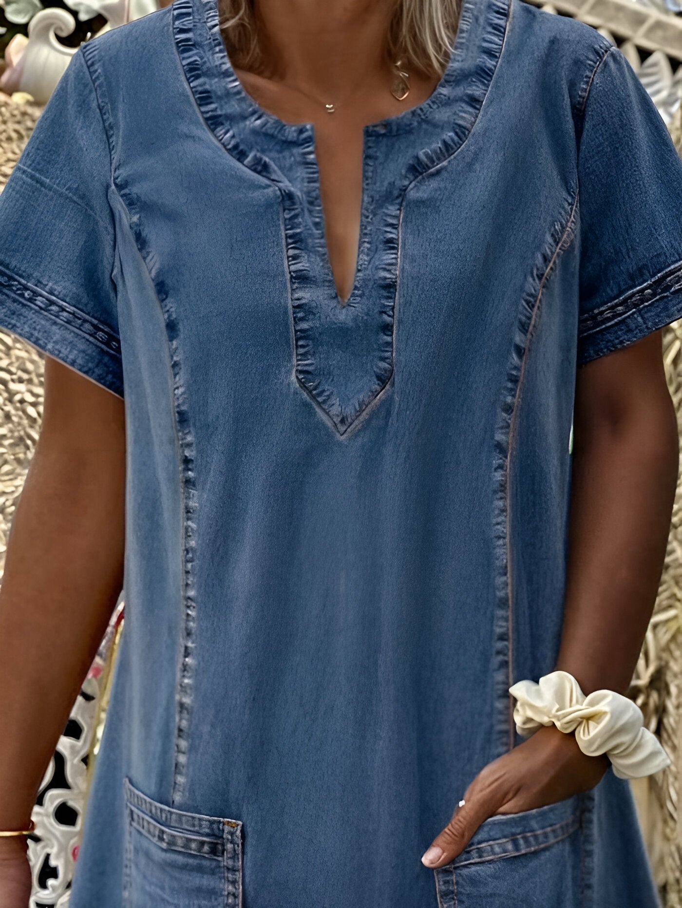 Agnès™ | Robe en Jean Relax