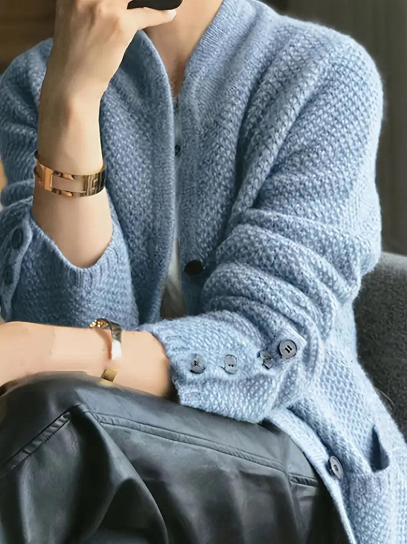 Claire™ | Gilet Tricoté de Luxe 