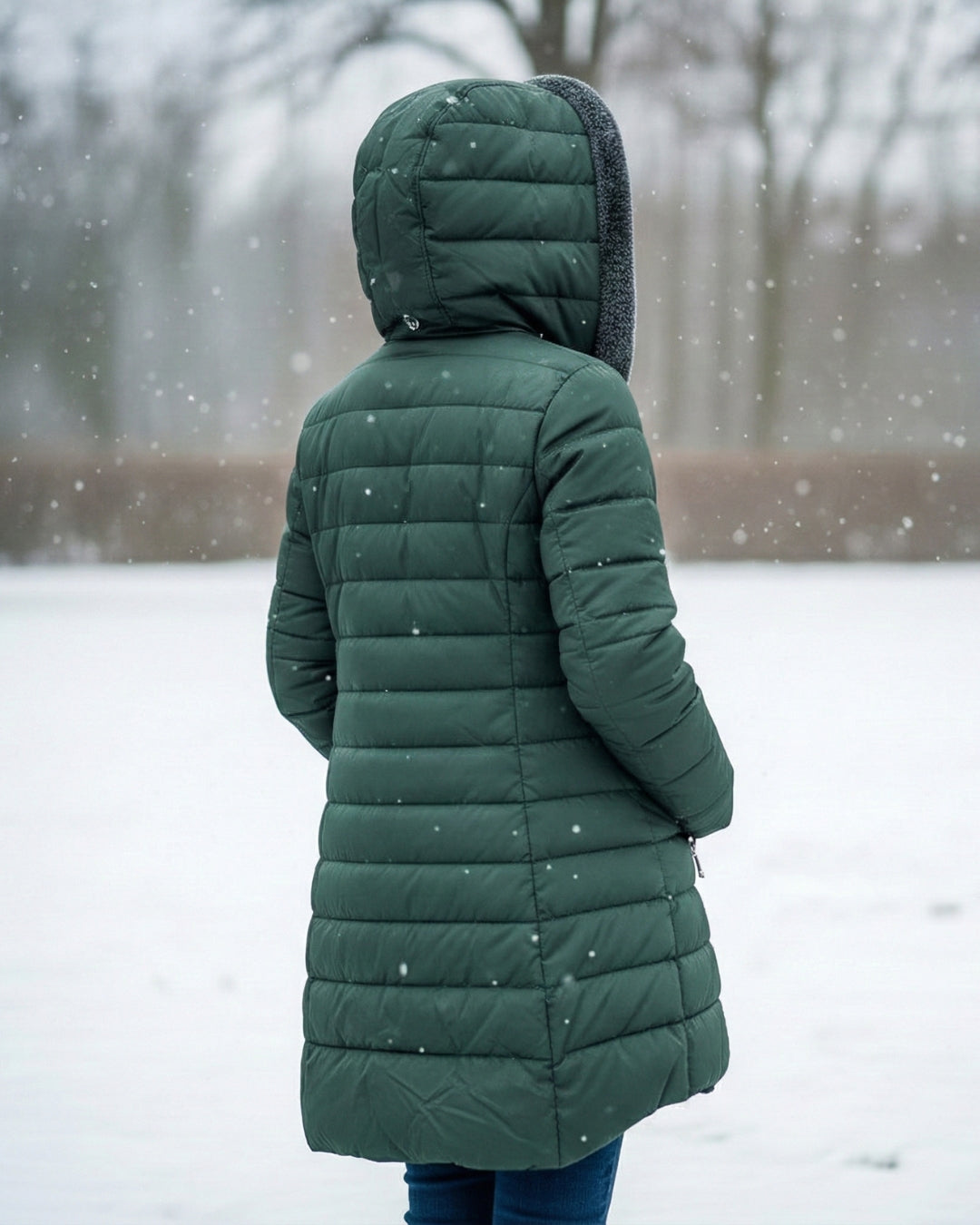 Claire | Manteau Puffer Doublé et Polaire