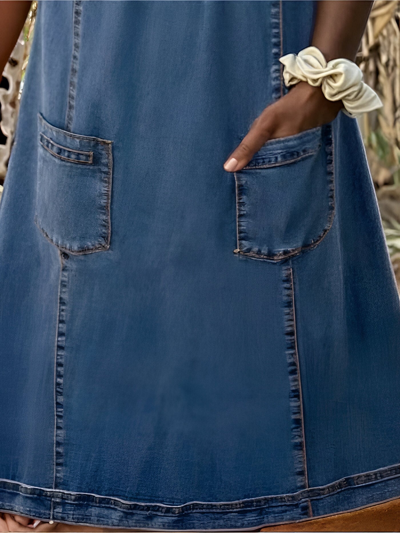 Agnès™ | Robe en Jean Relax