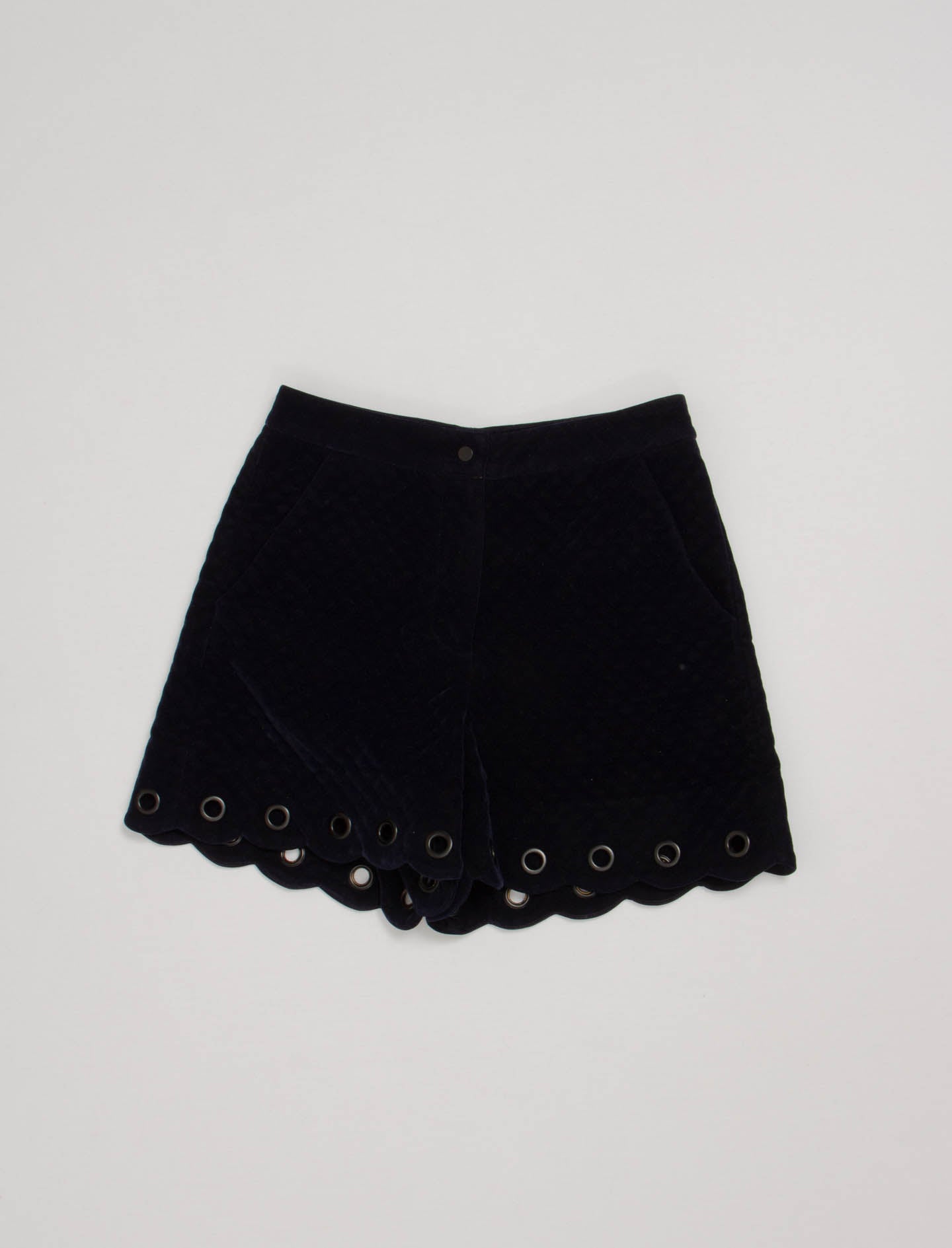 Short Et Velours Matelassé - Taille XS/34