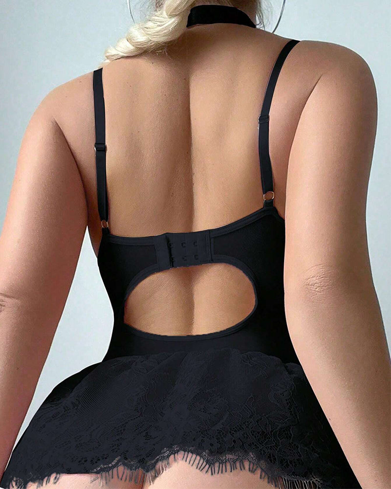 Zara™ | Lingerie Moulante Romantique avec Finitions et Dentelle