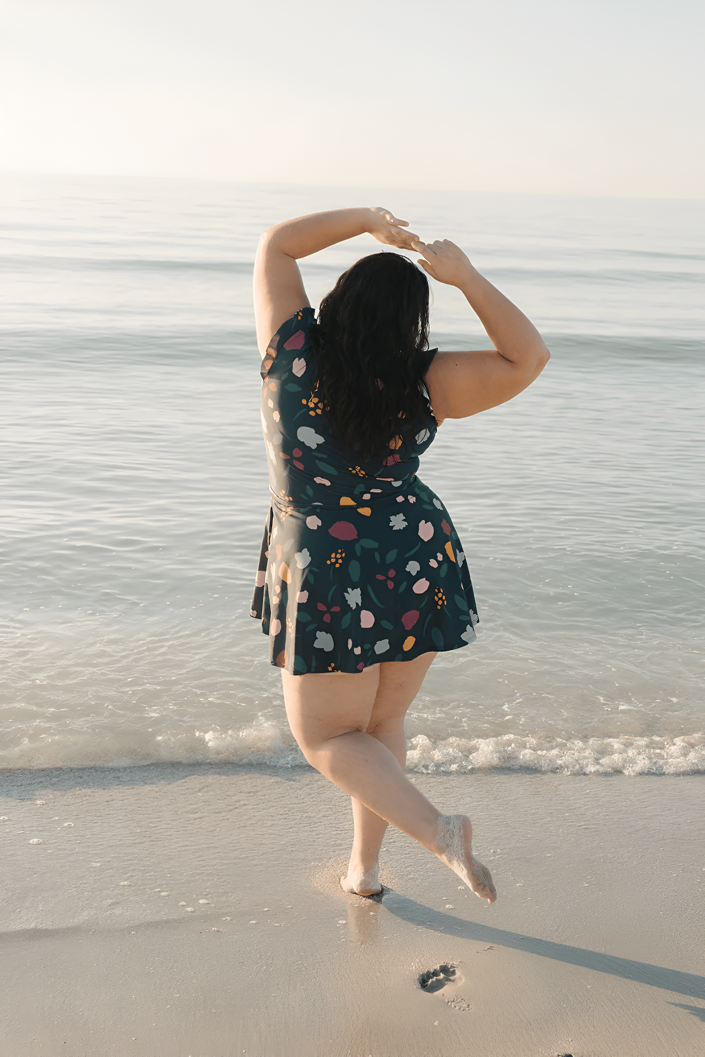 Anouk™ | Maillot de bain à volants et soutien-gorge intégré