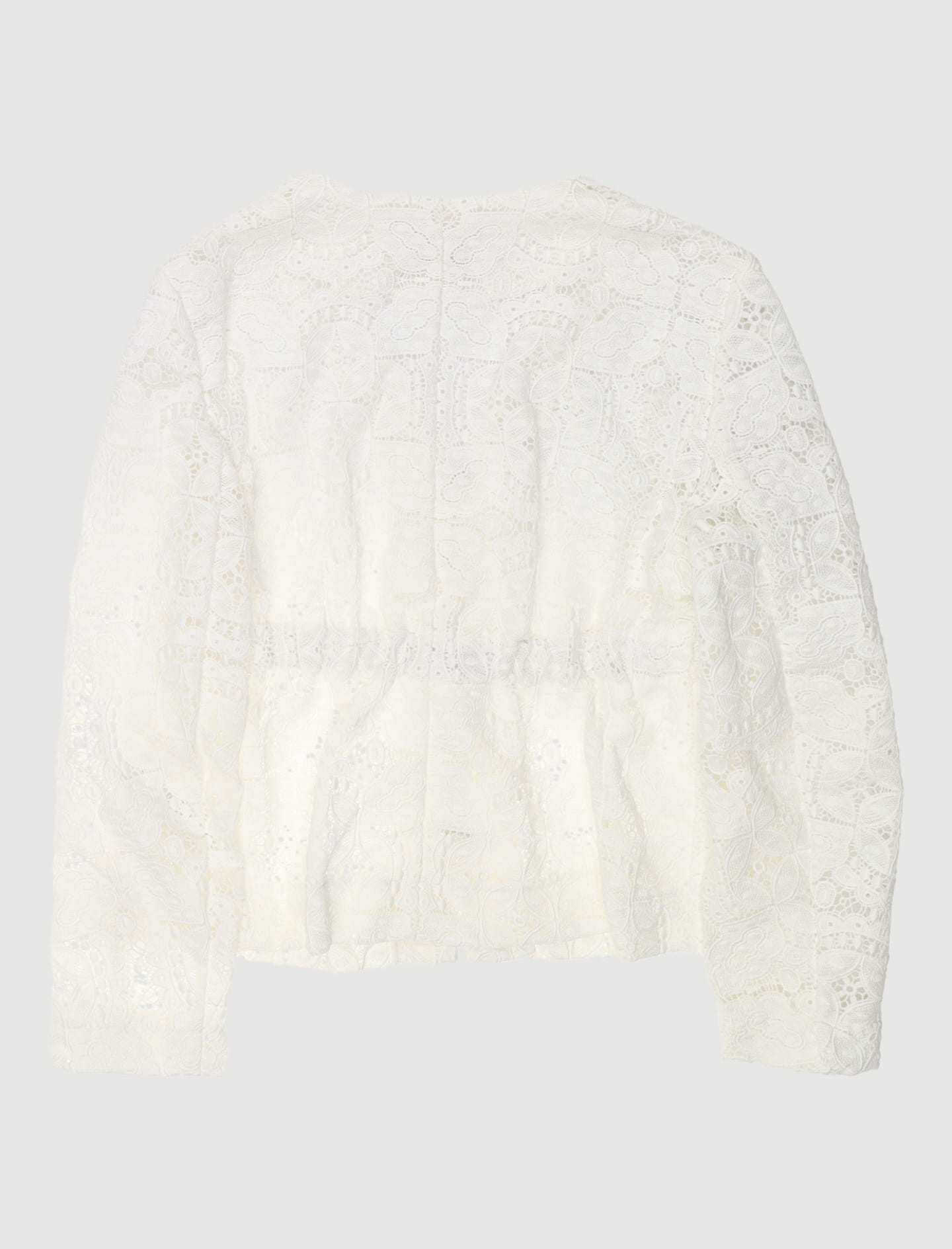 Veste Courte En Guipure De Dentelle - Taille S/36