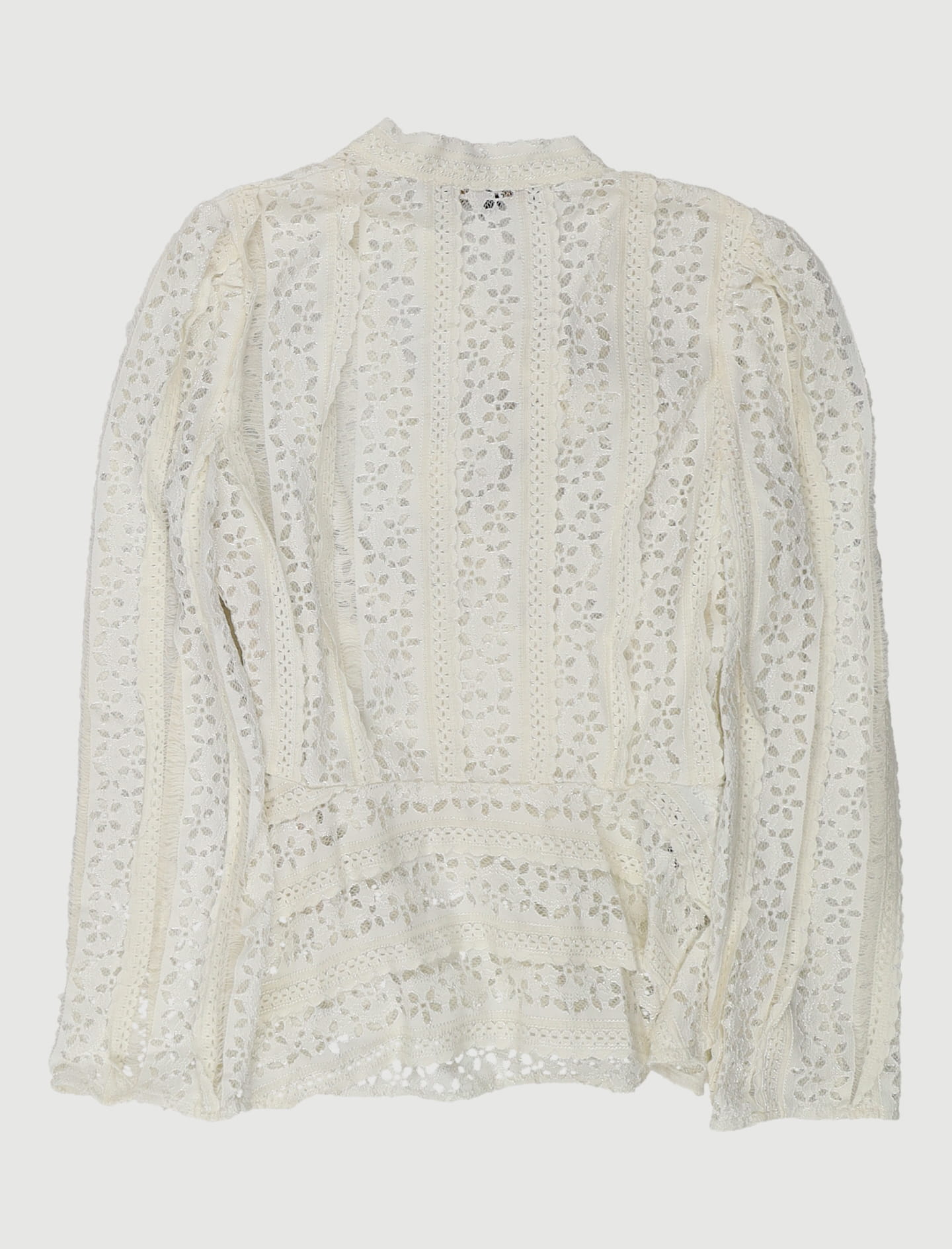 Top Brodé Avec Liens - Taille S/36