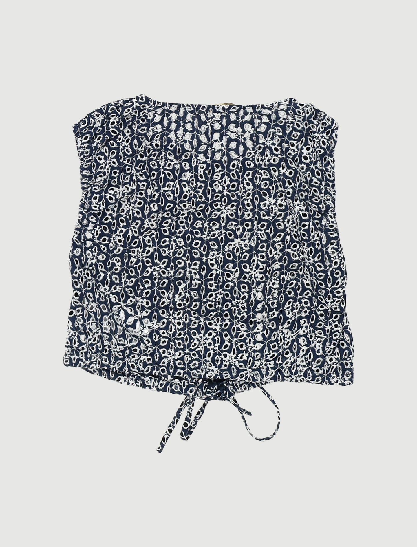 Top Imprimé Avec Jours Esprit Dentelle - Taille S/36