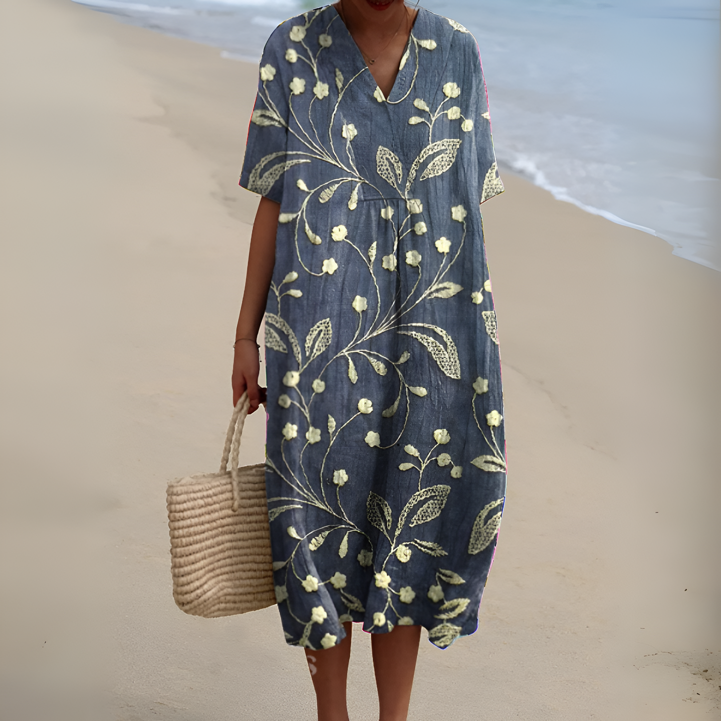 Nicole™ | Robe d'Été à Fleurs