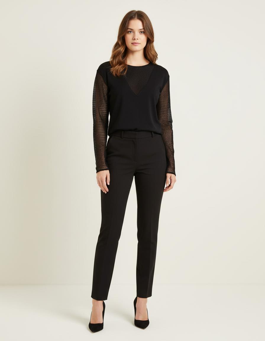 Top En Maille Ajouré - Taille M/38