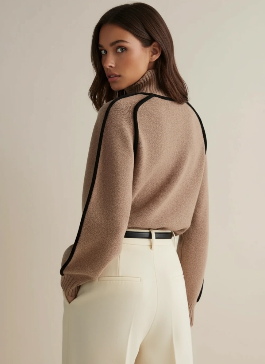 Céline™ | Pull Col Roulé Essentiel
