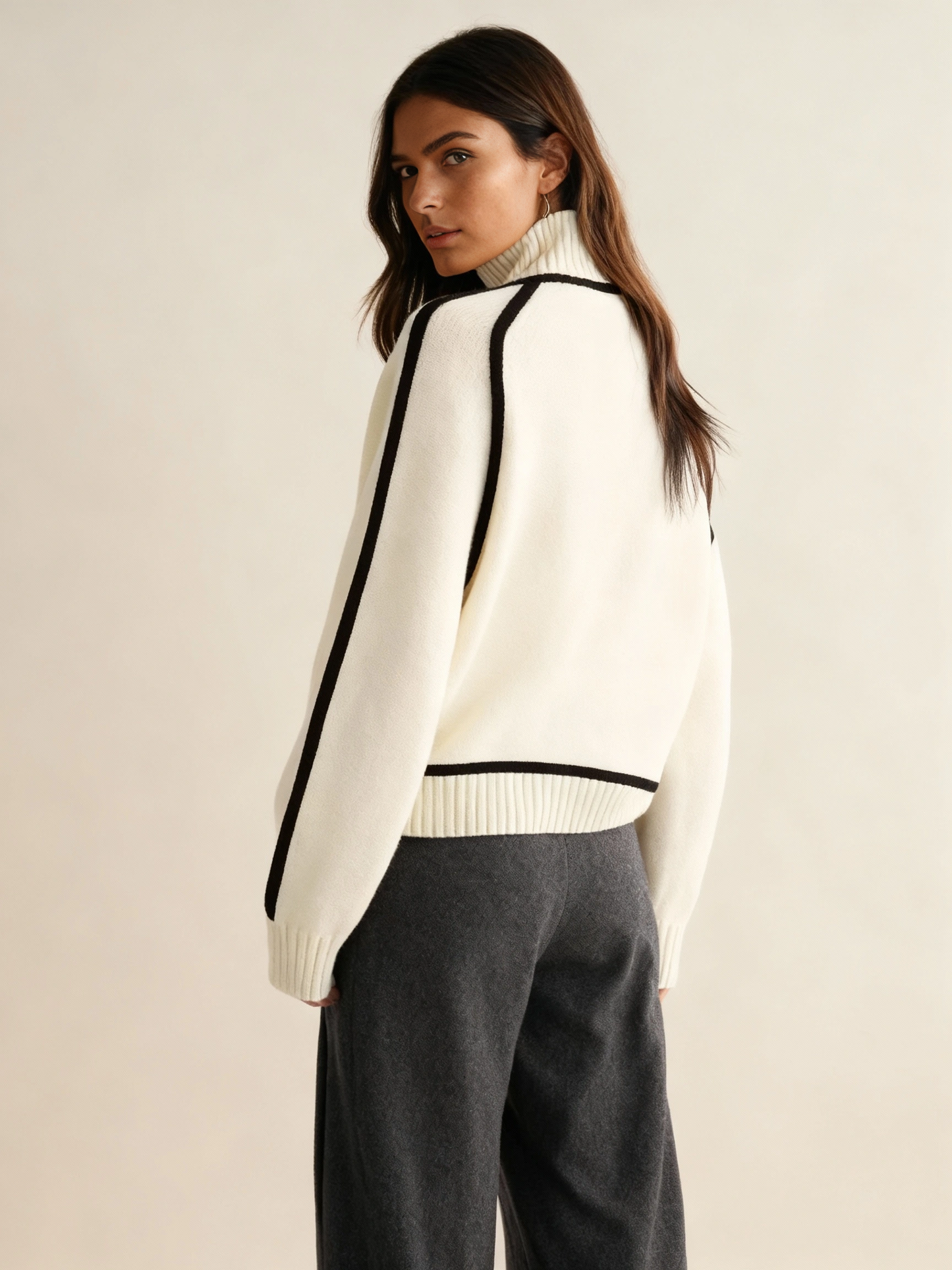 Céline™ | Pull Col Roulé Essentiel