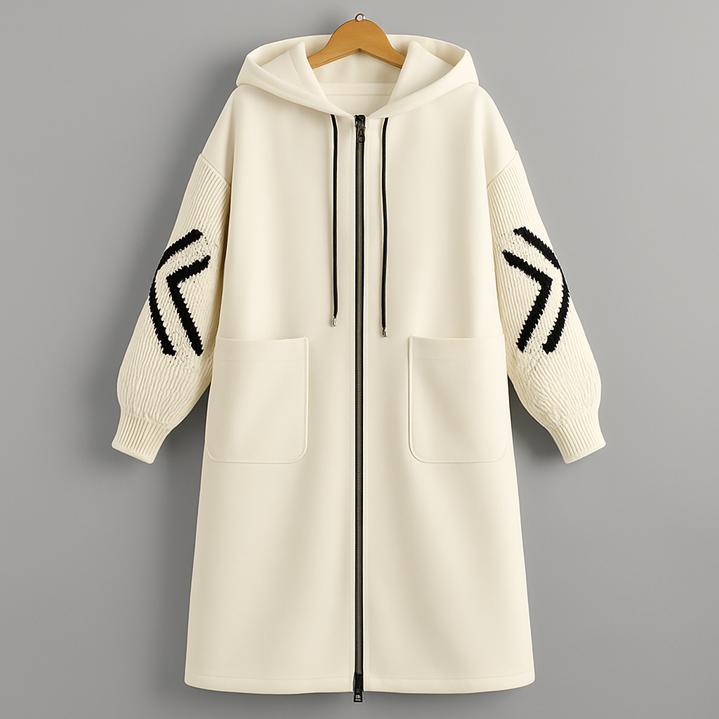 Rosane | Manteau à Capuche Elegant