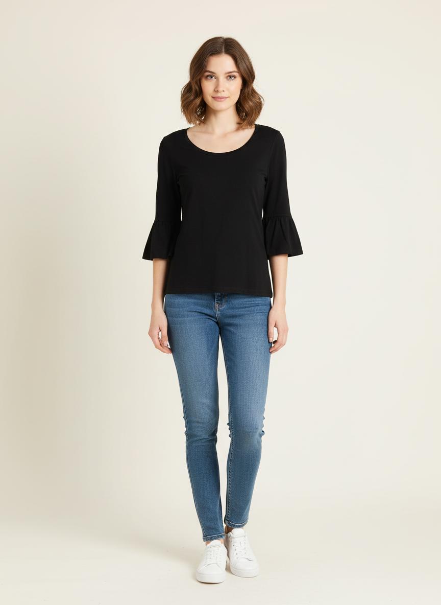 T-shirt noir - Taille L/40