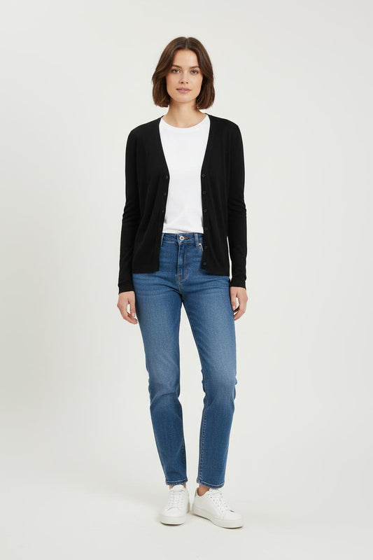 Cardigan Noir - Taille S/36