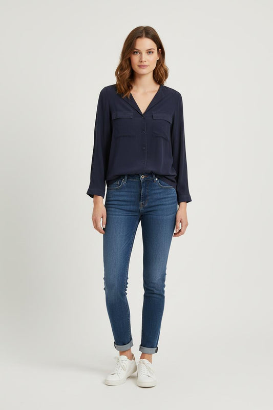 Chemise Bleue - Taille XS/34