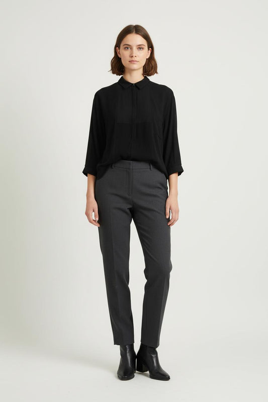 Blouse Noire - Taille S/36