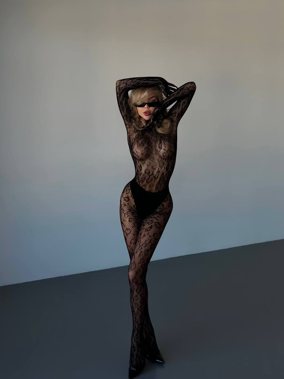 Chloé™ | Bodystocking et Dentelle Sensuelle 