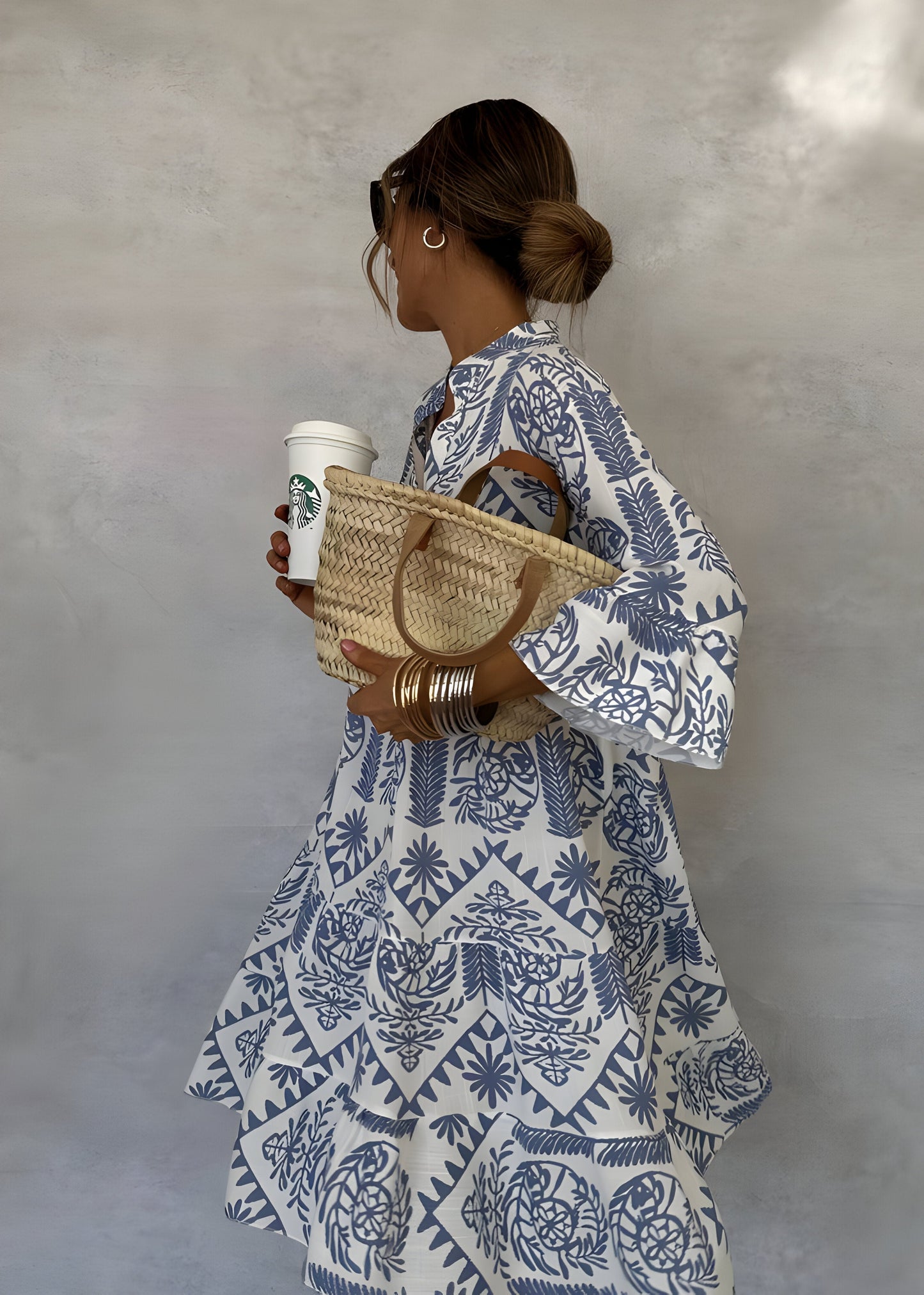 Idalina™ | Robe à Imprimé Tendance