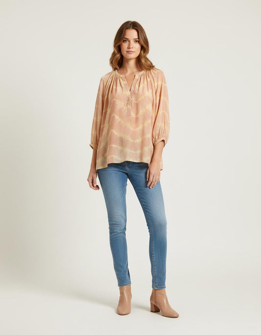 Blouse Imprimée Tie And Dye - Taille L/40